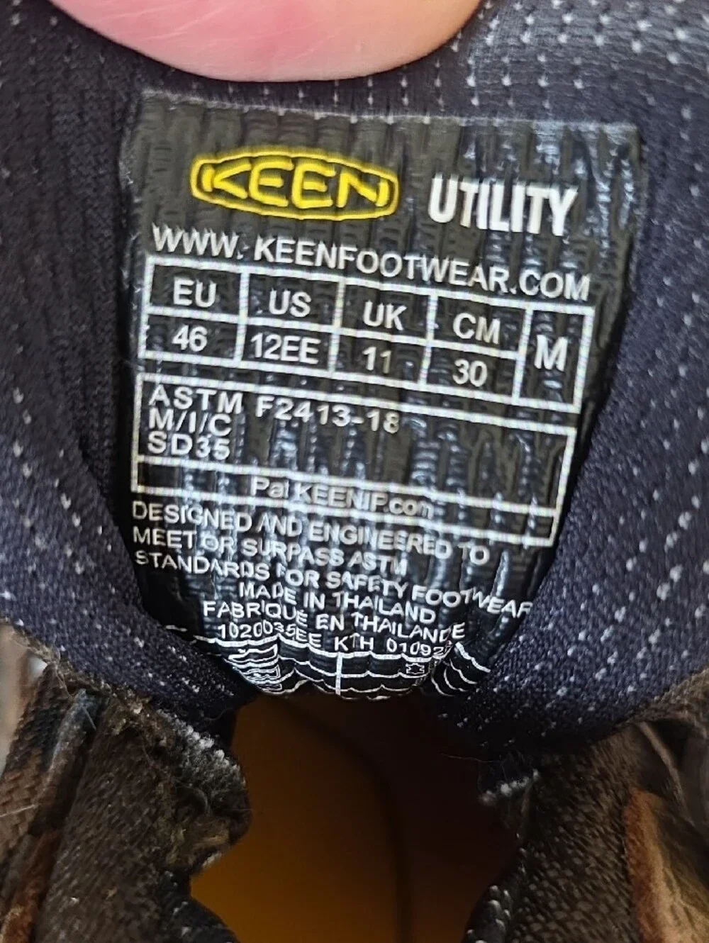 🚧👷‍♂️KEEN Detroit XT Steel Toe Work Boot Shoe Men's Size 12EE